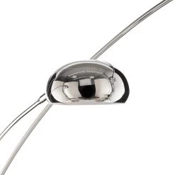 Lindby Sarinio Lampadaire Pied En Marbre, Chromé -Déco Lumière Soldes 9945500 4