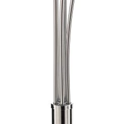 Lindby Sarinio Lampadaire Pied En Marbre, Chromé -Déco Lumière Soldes 9945500 5