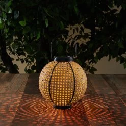 Lindby Lemark Lanterne Solaire LED Sphère Portable -Déco Lumière Soldes 9945519 3