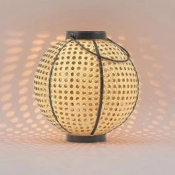 Lindby Lemark Lanterne Solaire LED Sphère Portable -Déco Lumière Soldes 9945519 5