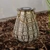 Lindby Tjaden Lampe Solaire Déco LED Laiton Ancien