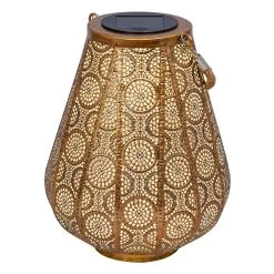 Lindby Tjaden Lampe Solaire Déco LED Laiton Ancien -Déco Lumière Soldes 9945537 2