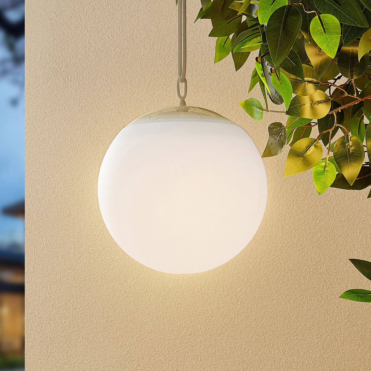 Lindby Dieka Suspension Solaire LED, Sphère, RGBW 4 Lindby Dieka Suspension Solaire LED, Sphère, RGBW – Image 4