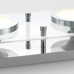 Lindby Gabryl Plafonnier LED à 2 Lampes -Déco Lumière Soldes 9950756 5