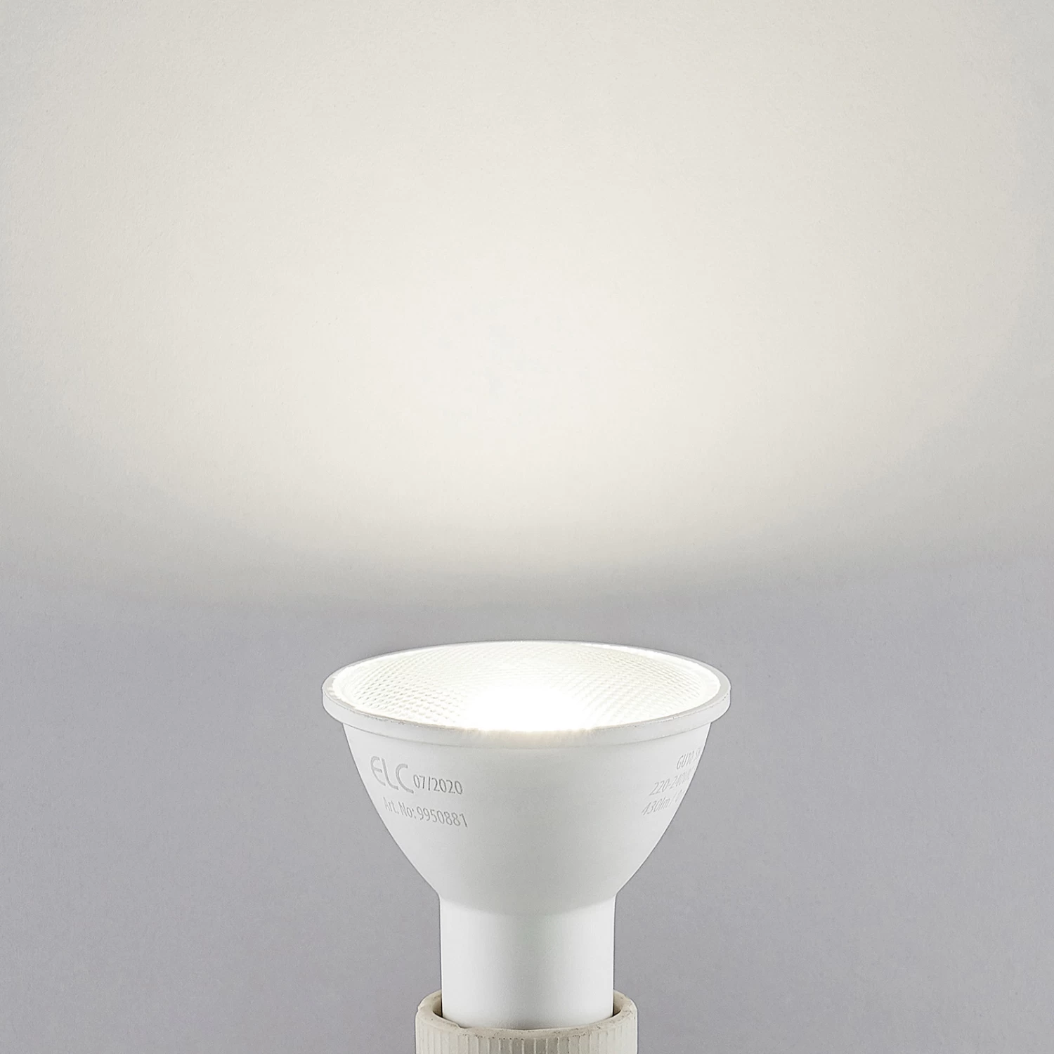 ELC Réflecteur LED GU10 5 W Lot De 10 4 000K 120° 2 ELC Réflecteur LED GU10 5 W Lot De 10 4 000K 120° – Image 2