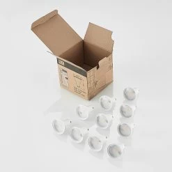 ELC Réflecteur LED GU10 5 W Lot De 10 4 000K 120° 17 ELC Réflecteur LED GU10 5 W Lot De 10 4 000K 120° -Déco Lumière Soldes 9950881 8