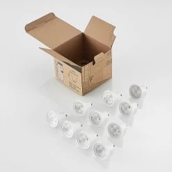 ELC Réflecteur LED GU10 5 W Lot De 10 2 700K 36° -Déco Lumière Soldes 9950888 8