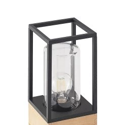 Lucande Enjan Plafonnier D’extérieur En Teck -Déco Lumière Soldes 9969203 6