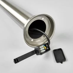 Éclairage Pour Chemin Cylindrique Kristof, Inox -Déco Lumière Soldes 9972057 5