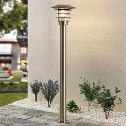 Lindby Dimara Borne Lumineuse LED Solaire