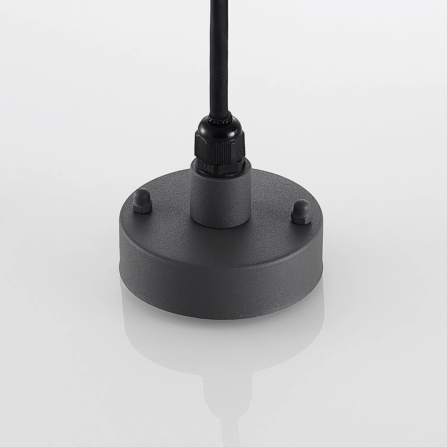 Lindby Filimon Suspension, Gris Foncé, E27 8 Lindby Filimon Suspension, Gris Foncé, E27 – Image 8