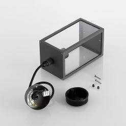 Lindby Filimon Suspension, Gris Foncé, E27 17 Lindby Filimon Suspension, Gris Foncé, E27 -Déco Lumière Soldes 9977049 8