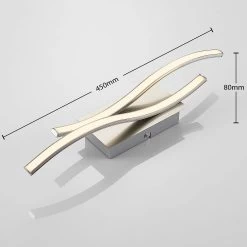 Applique LED Safia, Forme Ondulée -Déco Lumière Soldes 9985084 5