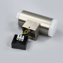 Applique Murale Ext. LED 2 Fl. Eliano, Acier Inox -Déco Lumière Soldes 9988089 8